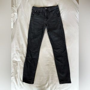 Gap True Skinny Black Skinny Jean